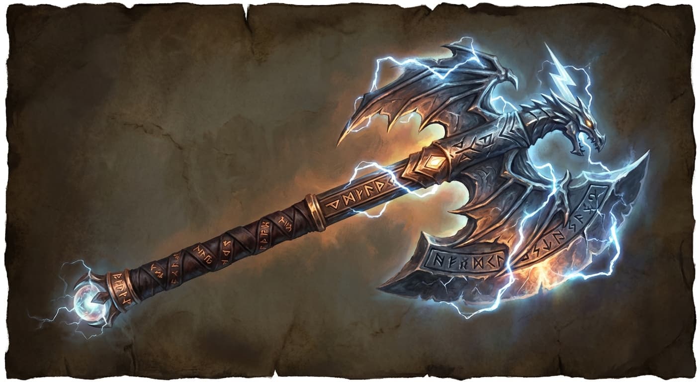 Drakonbane, the Stormcleaver