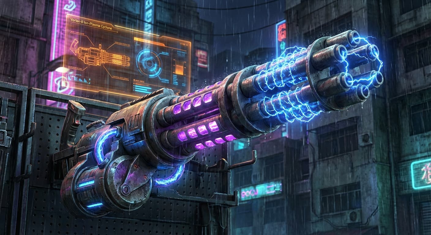 Vortex-8 Ion-Plasma Cyclone