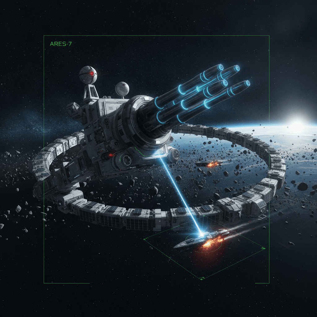ARES-7 Orbital Denial Laser