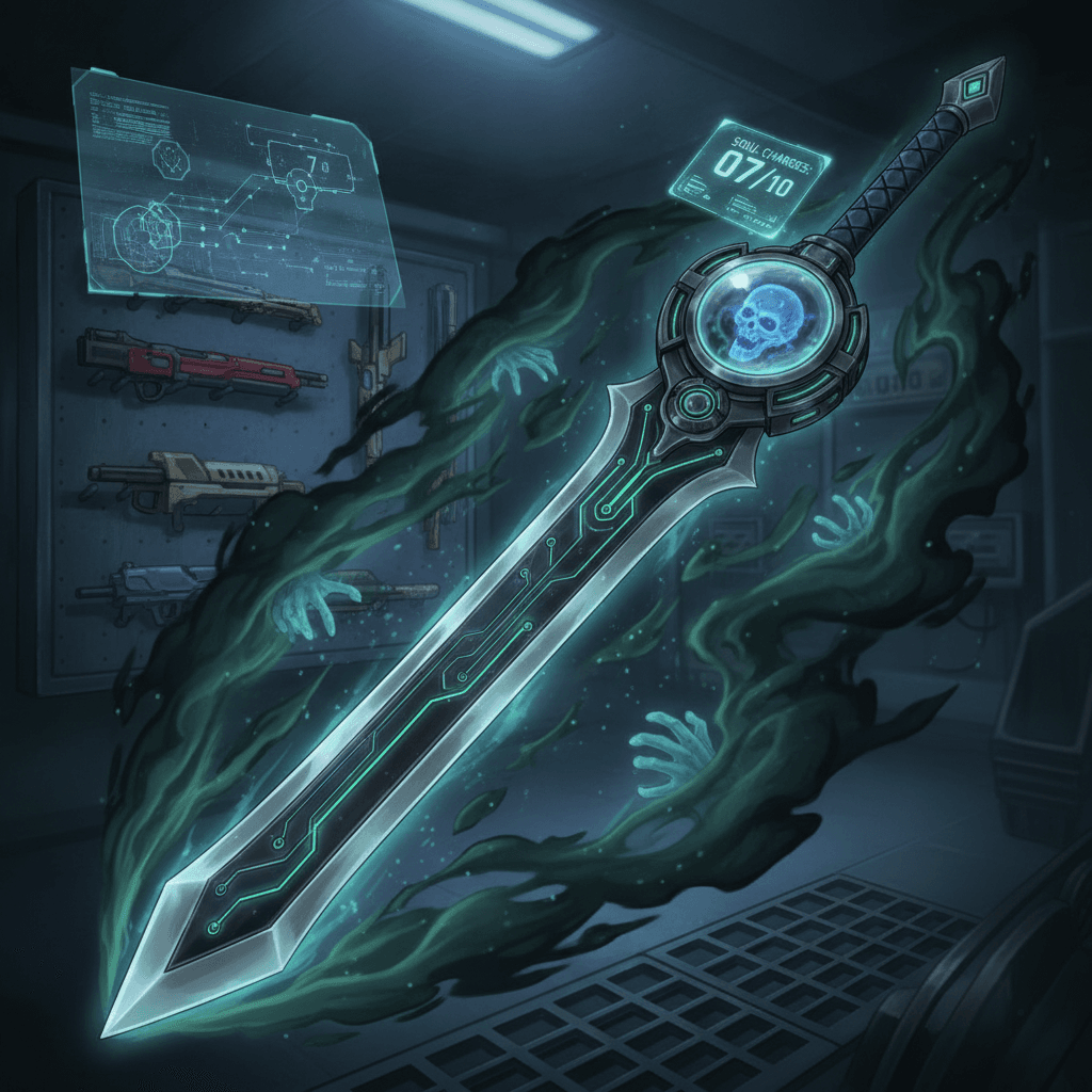 Thanatos Resonance Blade MK-VII